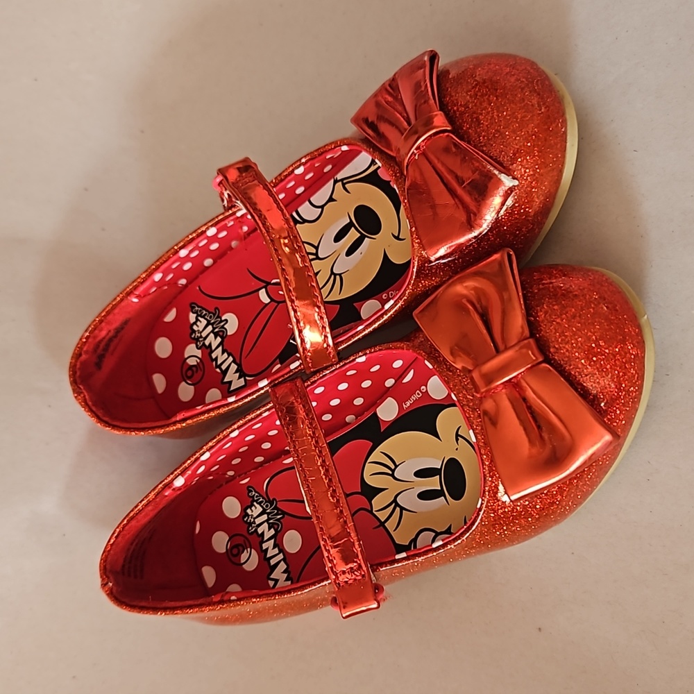 Disney Junior Minnie Mouse Glitter Heels